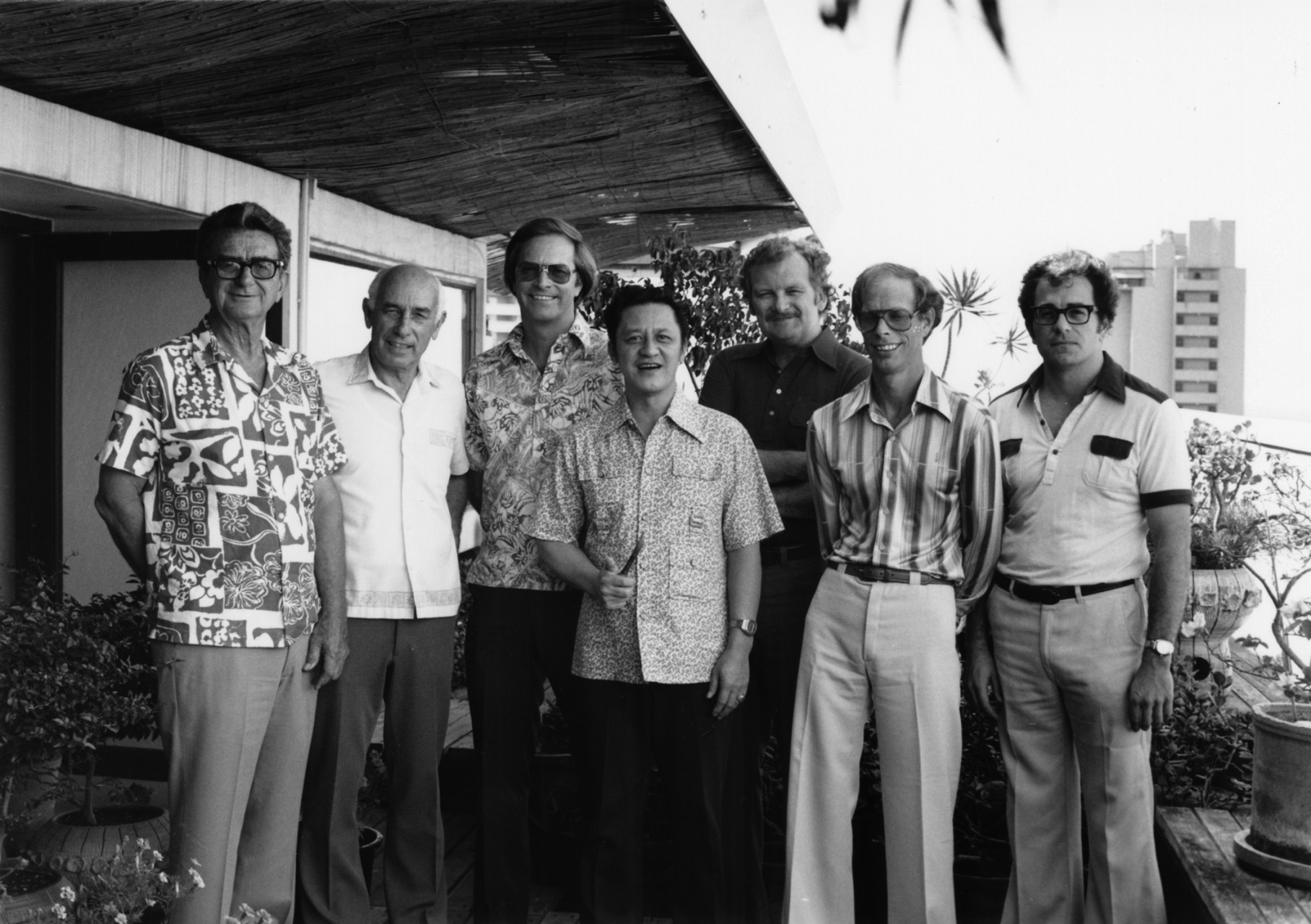 Pete Wimberly, George Whisenand, Jerry Allison, Greg Tong, Don Fairweather, Ron Holecek, George Berean